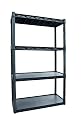 Plano Molding 904 Four-Shelf Utility Shelving, Dark Gray