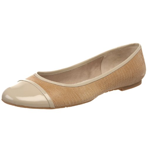 Delman Women’s Wendy Flat,Sand Lizard Patent,6 M US