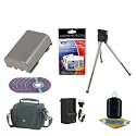 Accessory Outfit for Canon DC310 DC320 and DC330 DVD Camcorders AHQADC300K1