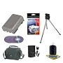 Accessory Outfit for Canon DC310 DC320 and DC330 DVD Camcorders AHQADC300K1
