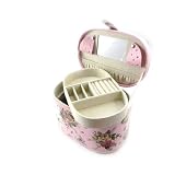Coffret &agrave; Bijoux "Liberty" rose