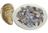 5 dz. Live Oysters and 2 lbs. Jumbo Shrimp