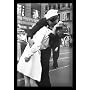War's End Kiss (Sailor & Nurse) Framed Art Poster Print - 16" X 20"