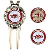 Team Golf Collegiate Divot Tool/Markers - Arkansas