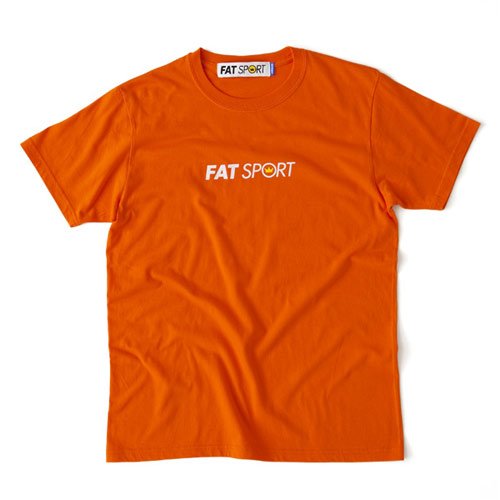 FAT SPORT 【FAT SPORT】Tシャツ 「FSTEE」　オレンジ
