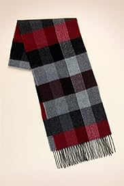 Blue Harbour Checked Heritage Woven Scarf