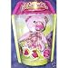 Lil Luvables Fluffy Factory - Pink Plaid Bear