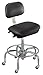 BioFit - BTT-H-R-C10-AV126 - Upholstered Vinyl Ergonomic Chair with 27 to 32 Seat Height Range and 300 lb. Weight Capacity, Bla