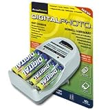 AccuPower Power-SetAA AP2004-1 - Battery charger 4xAA/AAA - included batteries: 4 x AA NiMH 2300 mAh