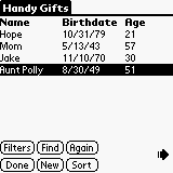 Handy Gifts downloadable Software