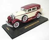 Review IXO  / Diecast Model Isotta Fraschini Tipo 8 (1930) in Brown (1:43 scale)