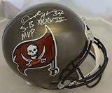 Dexter Jackson Autographed/Hand Signed Tampa Bay Buccaneers Full Size Helmet w/XXXVII insc