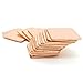 JIUWU IC Chipset GPU CPU Thermal Heatsink Copper Pad Shim Size 20 x 20 x 0.5mm Pack of 20