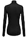 FPT Womens Basic Long Sleeve Rayon Turtleneck Top