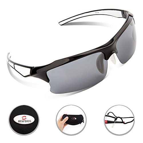 RIVBOS RB302 Polarized Sports Glasses Casual Cycling Sunglasses