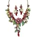 Jewelry : 2-Piece Crystal/Lucite Flower Set