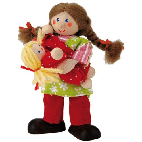 Imagen 1 de Käthe Kruse 65563  - Flexión pequeña niña morena muñeca [importado de Alemania]