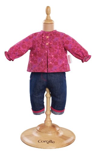 Corolle Mon Premier Grenadine Blouse and Denim Pants for 12