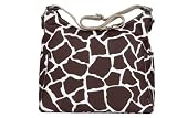 OiOi Giraffe Print Hobo Diaper Bag