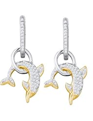 0.33CTW DIAMOND MICRO PAVE EARRING