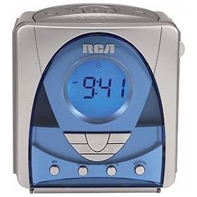 Rca RP5620 AM/FM/CD Clock Radio with Analog/Digital Readout and MP3 Player Plug-In (1 Each)