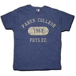 Animal House Faber College Navy T-Shirt Tee
