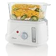 Oster CKSTSMM10 1-1/3-Quart Egg Cooker and Mini Food Steamer, White