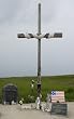 Cross at United Flight 93 Memorial, Shanksville, Pennsylvania - Appreciative 16x20-inch Photographic Print by Carol M. Highsmith