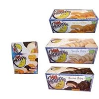 Mini Moon Pie Variety Pack Chocolate, Vanilla, and Banana, 48 Count Box