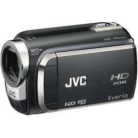 JVC Everio GZ-HD300 60GB High-Def Camcorder (Black) by JVC