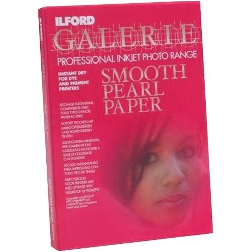Ilford Galerie 4 x 6 Inch Smooth Pearl Paper 100 Sheets (1141216)
