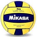 Mikasa FINA Water Polo Game Ball (Men's, Blue/Yellow)
