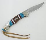 Wrangler David Yellowhorse Hand Crafted American Buffalo Folding Knife Limited Edition of 100 Pcs.