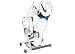 Multi tilt spreader bar for additional stability and comfort Lift/Lower emergency backup system Interchangeable battery system Foot pedal base opening for wheelchair/commode access Large easy grip handles Low 4.5" base height for maximum stability