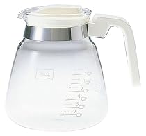 Melitta グラスポット アロマジョイ ホワイト 9杯用