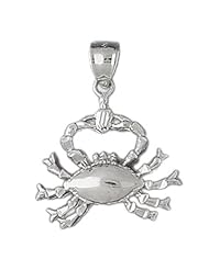 Clevereves 14K White Gold Zodiac Pendant 8.9 - Gram(s)
