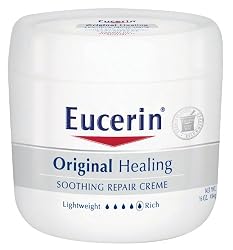 Eucerin Original Healing Soothing Repair Creme, 16-Ounce Jars (Pack of 2)