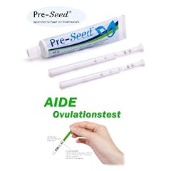 GLEITMITTEL Pre Seed bei Kinderwunsch 9 X 4 Gramm plus 20 AIDE Ovulationstests 20 miu