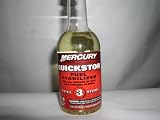 Mercury QUICKSTORE fuel stabilizer for all types of gas and ethanol blends of 12 oz bottles