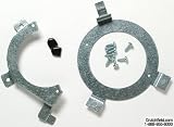 Chevrolet/GMC Brackets 3-1/2 speaker adapter plates for select 1981-up models