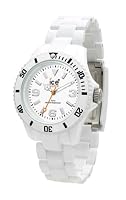 Ice Watch - Clweup09 - Montre Mixte - Quartz Analogique - Cadran Blanc - Bracelet Plastique Blanc - Moyen Modle from Ice Watch