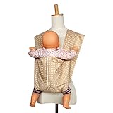 tacmamy(タックマミー) 抱っこひも ドット柄 綿100％ 日本製 全6色 (M, ベージュドット)