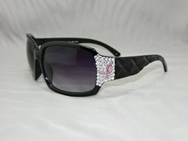 Med Black frame Breast Cancer Ribbon