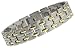 Poseidon Men's Titanium Magnetic Golf Bracelet 24K G, 8 