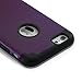iPhone 6 Case, iPhone 6s Cases,Lookly Premium Extra Slim Hybrid Shockproof Case,Protective Case Cover for iPhone 6/iPhone 6s (4.7 inch Screen) with Screen Protector (Black+Purple)