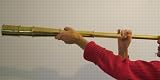Brass Telescope - 35ins in Length Fully Extended. Usually dispatched within 2 working days.