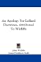 An Apology For Lollard Doctrines, Attributed To Wicliffe