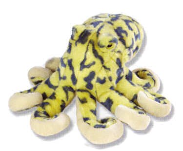 41F11ENJ8VL Stuffed Blue Ringed Octopus Cuddlekin