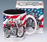 All American Motorcycle Coffee Mug/Cup For Kitchen Decor/Collectors