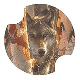 Birch Wolf Carsters - Coasters for Your Car